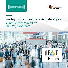 PULSGETRIEBE at the #IFAT2024
